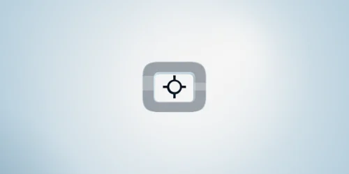 A simple target icon centered on a light blue gradient background.