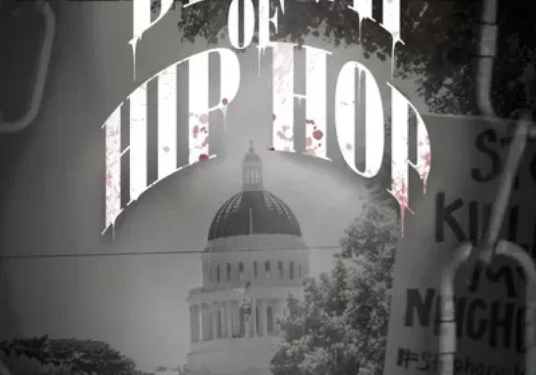 Protest scenes with capitol building