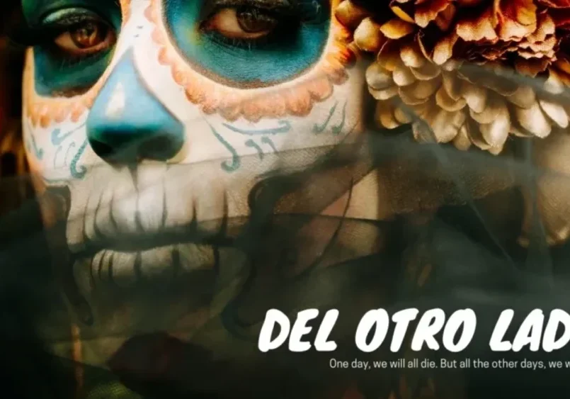 Artistic Día de los Muertos design