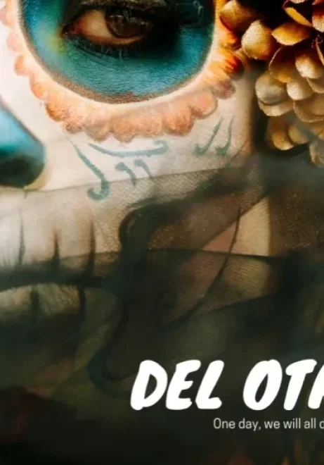 Artistic Día de los Muertos design